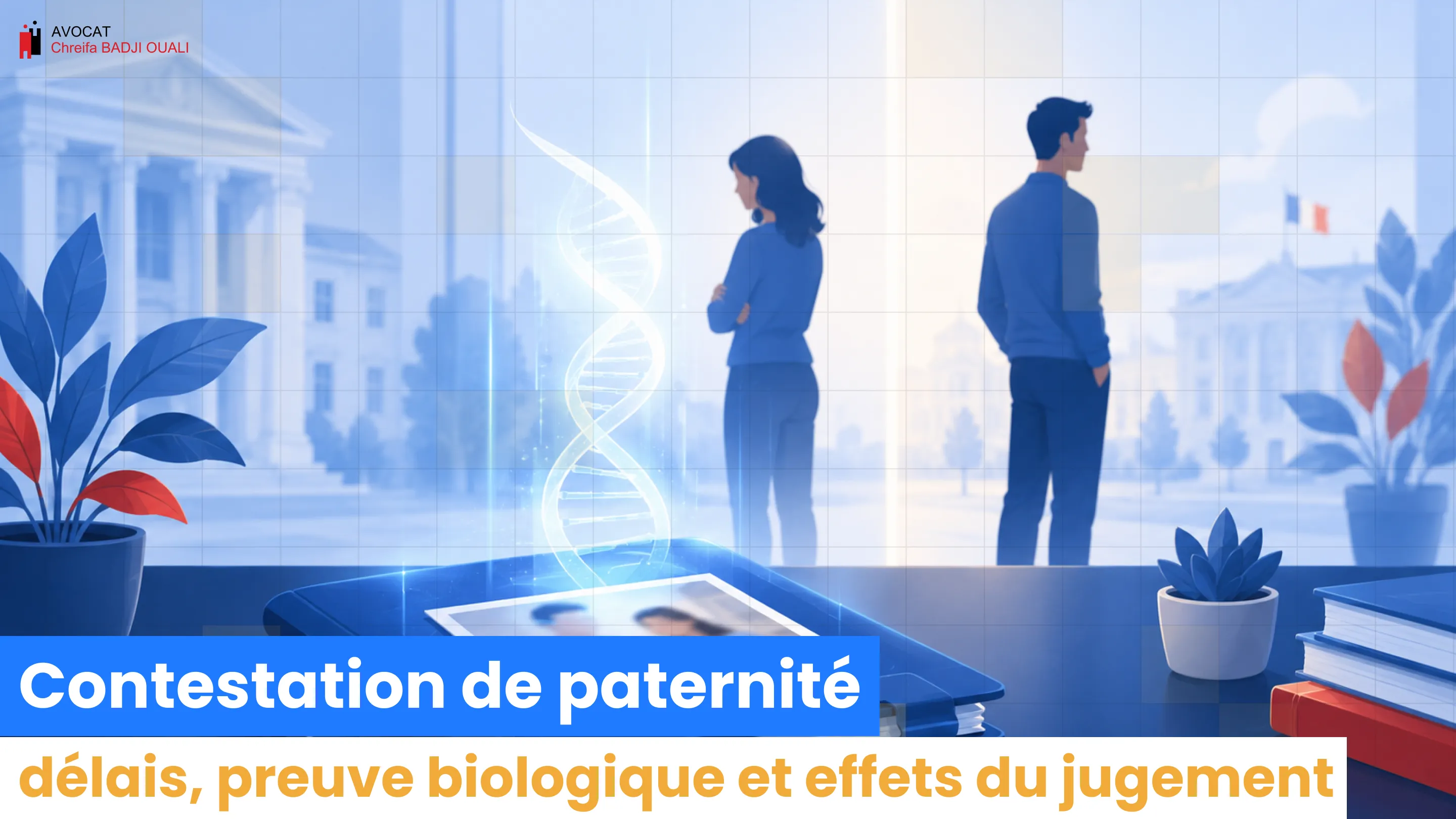 Contestation de paternité : délais, preuve biologique et effets du jugement.